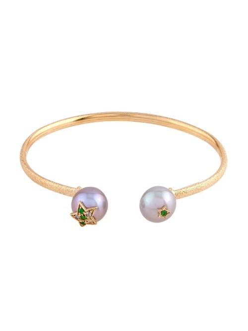 Carolina Bucci Diamond, Topaz & Yellow-gold Bracelet
