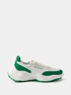 Casablanca - Atlantis Mesh And Suede Trainers - Mens - White Green