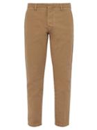 Matchesfashion.com J.w. Brine - Austin Cotton Drill Trousers - Mens - Light Brown