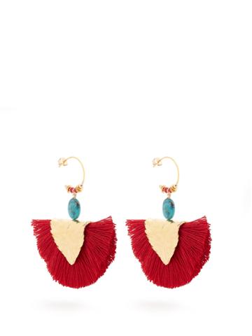 Elise Tsikis Havane Tassel-drop Earrings