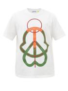 5 Moncler Craig Green - Logo-print Cotton-jersey T-shirt - Mens - White