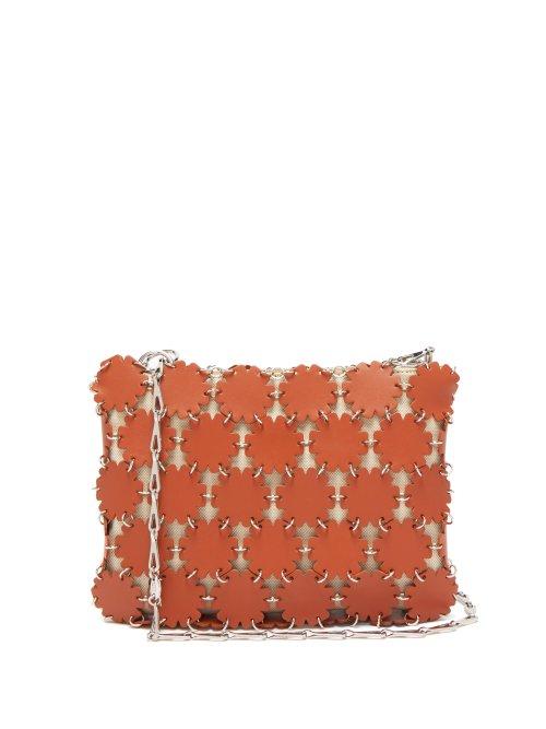 Matchesfashion.com Paco Rabanne - Blossom 1969 Leather Shoulder Bag - Womens - Tan
