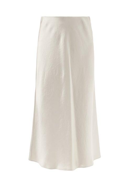 Ladies Rtw Max Mara Leisure - Alessio Midi Skirt - Womens - Beige