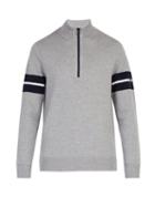 Matchesfashion.com Bogner - Gustaf Half Zip High Neck Sweater - Mens - Grey