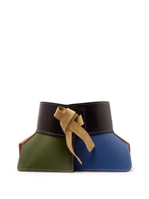 Matchesfashion.com Loewe - Obi Leather Belt - Womens - Multi