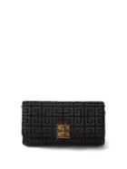 Givenchy - 4g-jacquard Grosgrain Cross-body Bag - Womens - Black