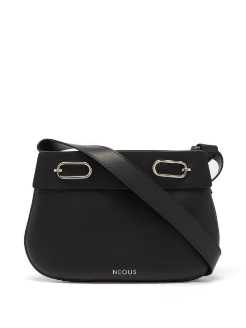 Neous - Crux Leather Belt Bag - Womens - Black
