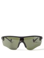 District Vision - Junya Racer Rectangular Nylon Sunglasses - Mens - Green