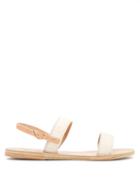 Matchesfashion.com Ancient Greek Sandals - Clio Calf Hair Sandals - Womens - White