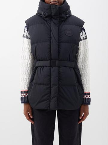 Canada Goose - Rayla Quilted Down Hooded Gilet - Womens - Black