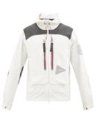 2 Moncler 1952 - Itabashi Logo-print Zipped Hooded Jacket - Mens - White