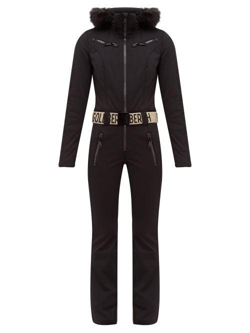 Matchesfashion.com Goldbergh - Empress Technical All In One Ski Suit - Womens - Black