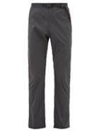 Matchesfashion.com Gramicci - Whitney Technical Nylon Blend Trousers - Mens - Black
