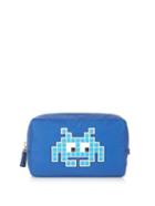 Anya Hindmarch Space Invaders Make-up Pouch