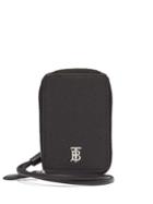 Matchesfashion.com Burberry - Rio Grained-leather Necklace Pouch - Mens - Black