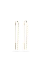 Matchesfashion.com Mizuki - Akoya-pearl & 14kt Gold Threader Earrings - Womens - Pearl