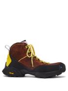 Matchesfashion.com Roa - Andreas Kudu-leather Hiking Boots - Mens - Brown Multi