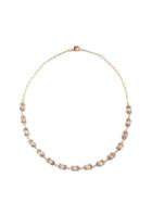 Matchesfashion.com Noor Fares - Kamala Diamond, Moonstone & 18kt Gold Necklace - Womens - Gold Multi