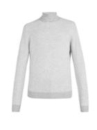 Matchesfashion.com Ermenegildo Zegna - Cashmere Roll Neck Jumper - Mens - Grey