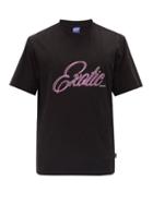 Matchesfashion.com Noon Goons - Exotic-print Cotton-jersey T-shirt - Mens - Black