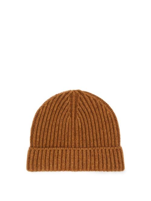 Matchesfashion.com Joseph - Ribbed Beanie Hat - Womens - Camel