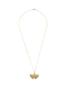 Matchesfashion.com Aurlie Bidermann Fine Jewellery - Ginkgo Tsavorite & 18kt Gold Necklace - Womens - Gold