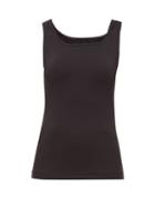 Matchesfashion.com Wardrobe. Nyc - Scoop Neck Technical Jersey Tank Top - Womens - Black