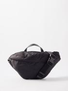 Jw Anderson - Logo-jacquard Leather-trim Belt Bag - Mens - Black