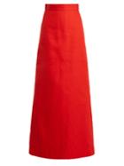 Kwaidan Editions Lockwood A-line Cotton Maxi Skirt