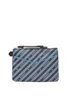 Matchesfashion.com Givenchy - Logo-print Technical Pouch - Mens - Navy White
