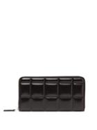 Matchesfashion.com Bottega Veneta - Padded Quilted Leather Continental Wallet - Womens - Black