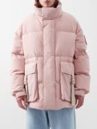 1 Moncler Jw Anderson - Donard Quilted Recycled-nylon Shell Down Jacket - Mens - Pink