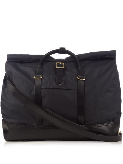 Malle Bruno Cotton Canvas Weekend Bag
