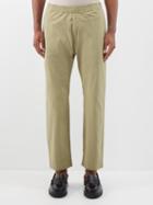 Barena Venezia - Riobarbo Cotton-blend Gabardine Trousers - Mens - Khaki