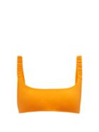 Matchesfashion.com Fisch - Colombier Bandeau Bikini Top - Womens - Orange