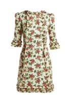 The Vampire's Wife Cate Floral-print Mini Dress