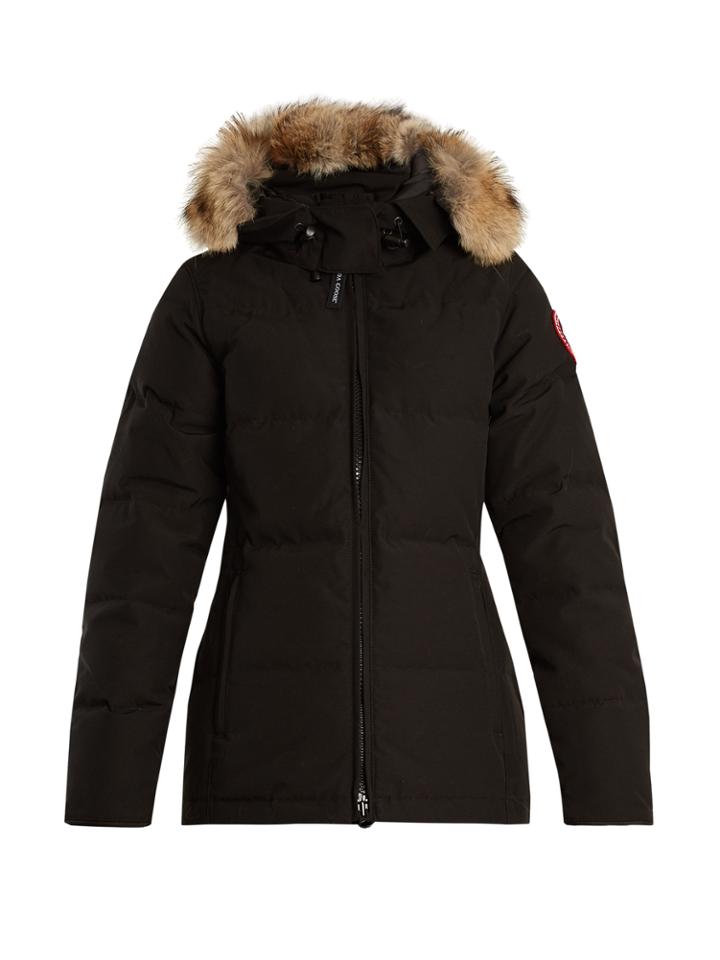 Canada Goose Chelsea Fur-trimmed Down Jacket