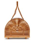 Matchesfashion.com Cult Gaia - Cupola Dome Mini Bamboo Bag - Womens - Tan Multi