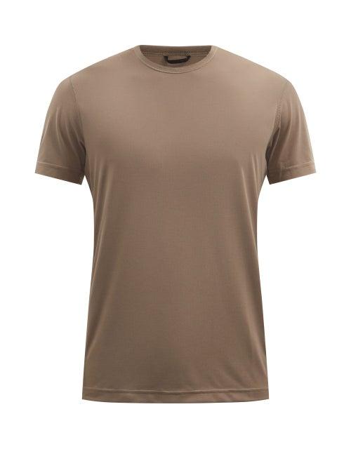 Matchesfashion.com Reigning Champ - Deltapeak&trade; 90 Jersey T-shirt - Mens - Brown
