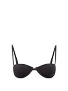 Matchesfashion.com Totme - Underwired Recycled-fibre Bikini Top - Womens - Black