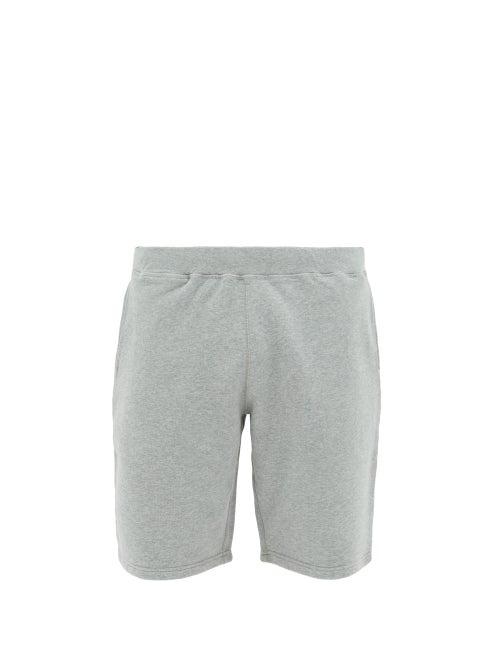 Matchesfashion.com Sunspel - Mid-rise Cotton-jersey Shorts - Mens - Grey