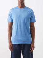 Sunspel - Pima Cotton-jersey T-shirt - Mens - Blue