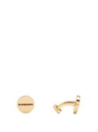 Matchesfashion.com Burberry - Logo-engraved Cufflinks - Mens - Gold