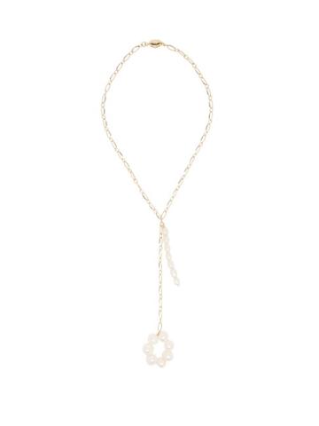 Matchesfashion.com Timeless Pearly - Baroque Pearl Necklace - Womens - Gold