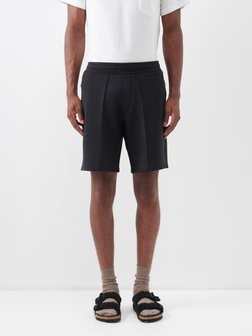 Frescobol Carioca - Jaime Recycled-fibre Jersey Shorts - Mens - Black