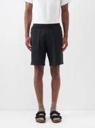 Frescobol Carioca - Jaime Recycled-fibre Jersey Shorts - Mens - Black