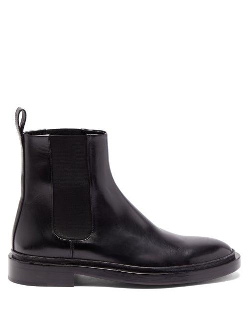 Matchesfashion.com Jil Sander - Leather Chelsea Boots - Mens - Black