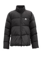 Matchesfashion.com Balenciaga - C-shape Quilted Shell Jacket - Womens - Black