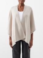 Arch4 - Square Cashmere Poncho - Womens - Taupe