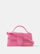 Jacquemus - Bambino Leather Top-handle Bag - Womens - Pink